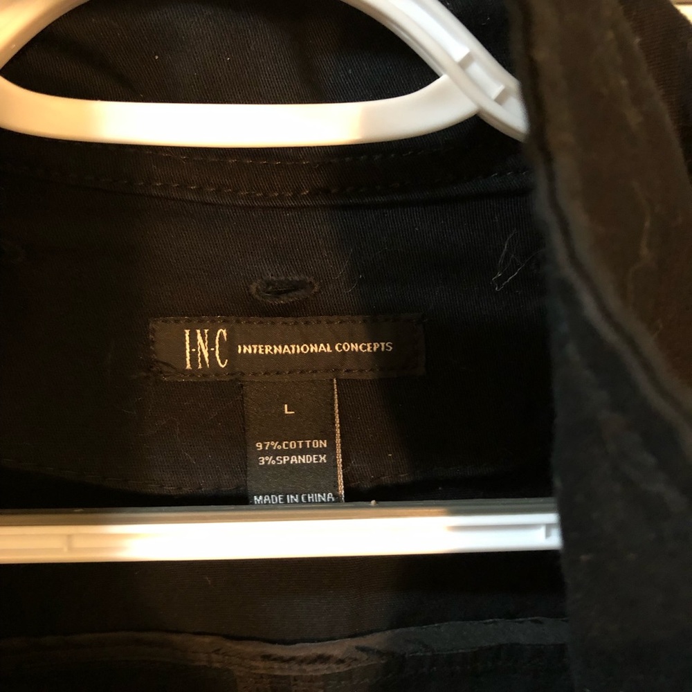 INC. beautiful vest, black, large - Picture 5 of 8